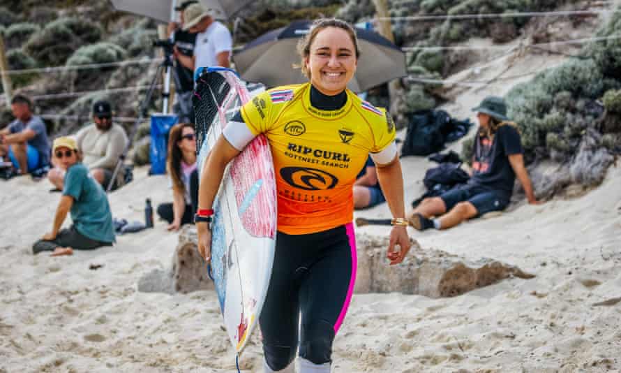 Carissa Moore is a four-time world champion