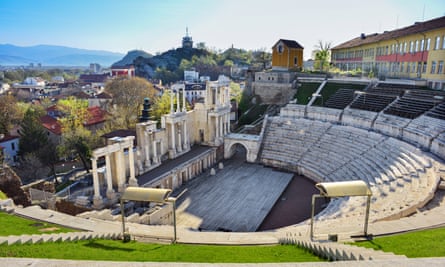 Plovdiv’s Roman theatre.