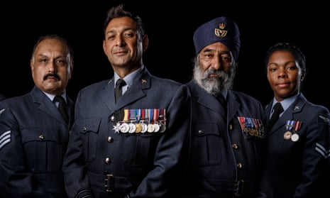 Four RAF officers