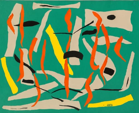 Grace Crowley, Composition - movement, 1951, National Gallery of Australia.