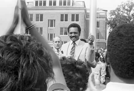 Jesse Jackson at a podium