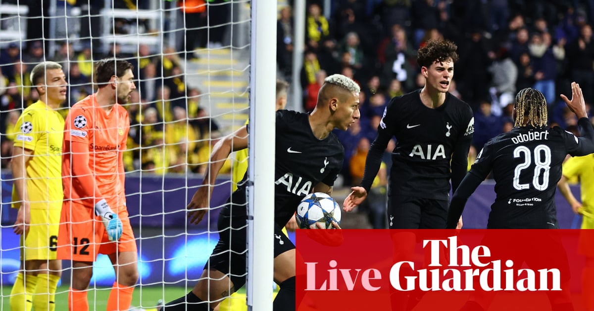 Bodø/Glimt 2-2 Tottenham, Chelsea 1-0 Benfica and more: Champions League – as it happened - The Guardian Bodø/Glimt 2-2 Tottenham, Chelsea 1-0 Benfica and more: Champions League – as it happened - The Guardian