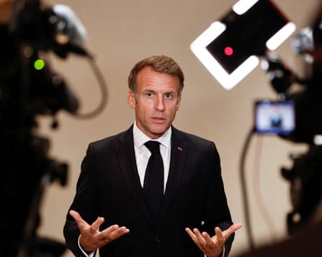 Macron blasts ‘unacceptable’ and ‘stupid’ commentary on protests from other leaders – Europe live