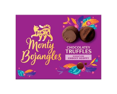 Monty Bojangles Choccy Scoffy Truffles 135G