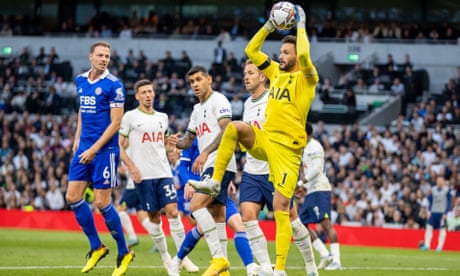 Tottenham’s Hugo Lloris an injury doubt for north London derby
