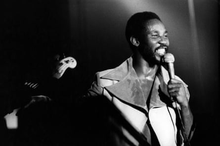 Hibbert performing in the UK in 1976.