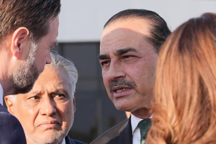 JD Vance talks to Munir