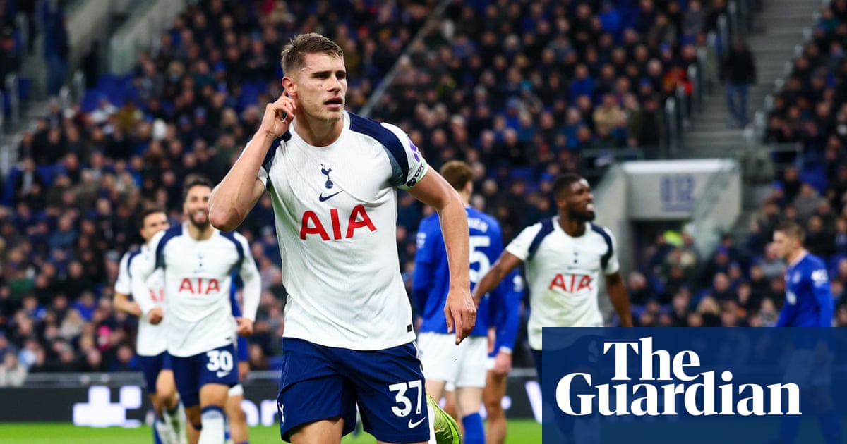 Van de Ven at the double as Tottenham cruise to victory against Everton Van de Ven at the double as Tottenham cruise to victory against Everton