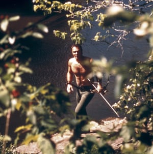 Burt Reynolds in Deliverance (1972).