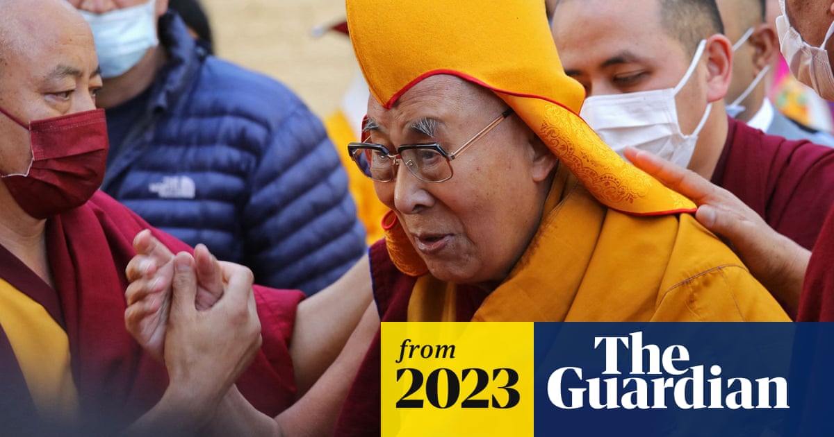 Dalai Lama apologises after kissing boy and asking him to ‘suck my tongue’