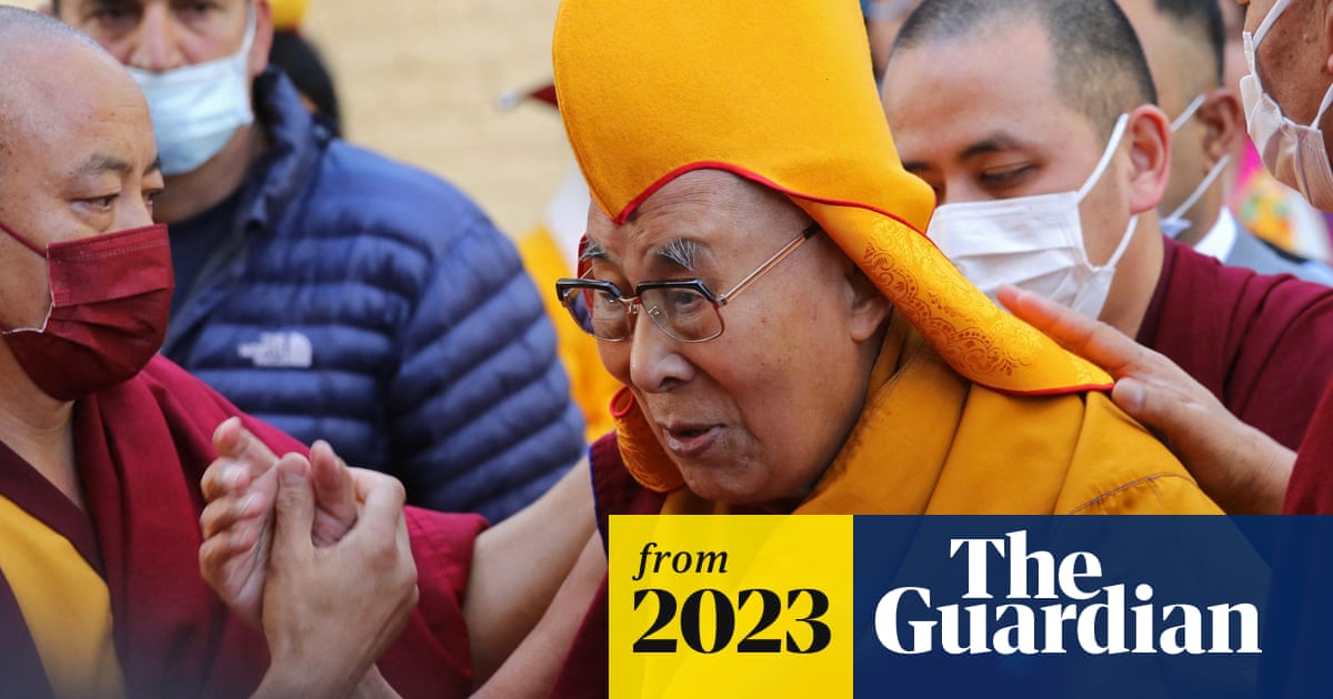 Dalai Lama apologises after kissing boy and asking him to ‘suck my tongue’