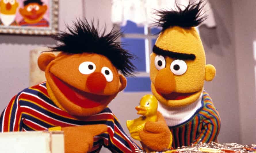 Ernie, left, and Bert.