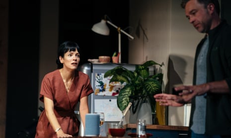 Lily Allen and Hadley Fraser in 2:22: A Ghost Story by Danny Robins.