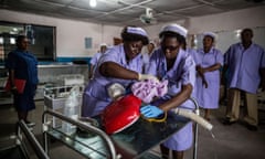 Students at the Masuba Midwifery School , Sierra Leone