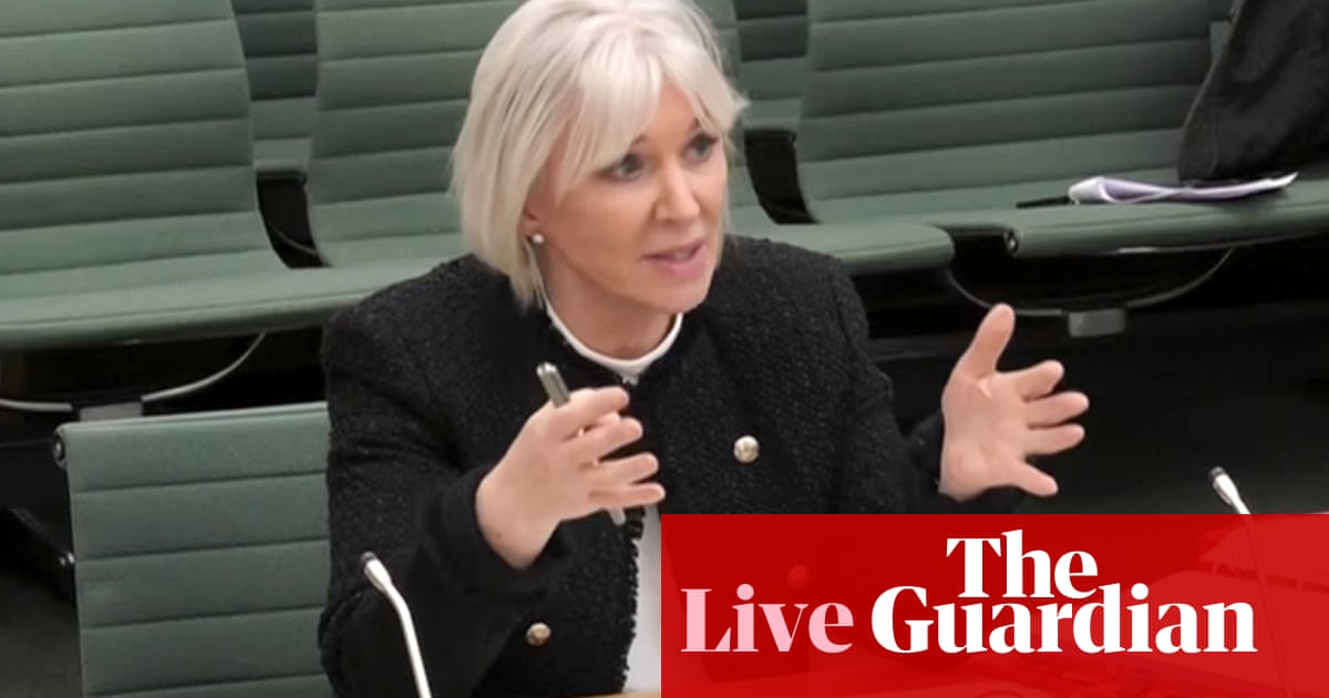 Dorries denies threatening to cut BBC funding because of Nick Robinson’s interview with PM – UK politics live