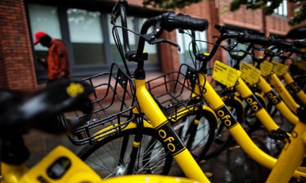 Last month ofo shut its international division and has laid off thousands of staff.