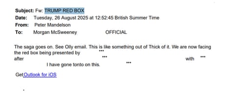 Mandelson email