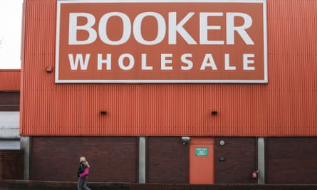 A Booker wholesale food store in south London in January 2017.