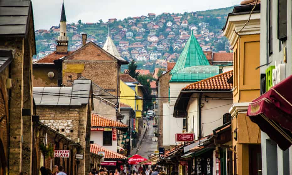 The ‘old bazaar’, Sarajevo.