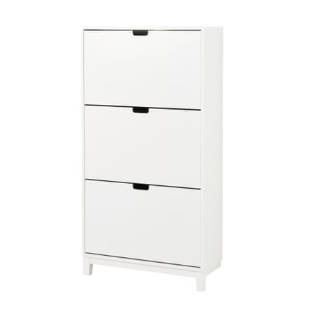 Ikea Ställ shoe cabinet with 3 compartments