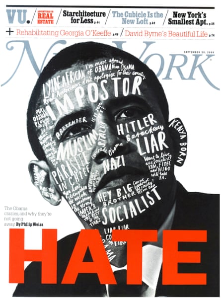 Obama crazies … New York magazine’s 28 September 2009 issue.