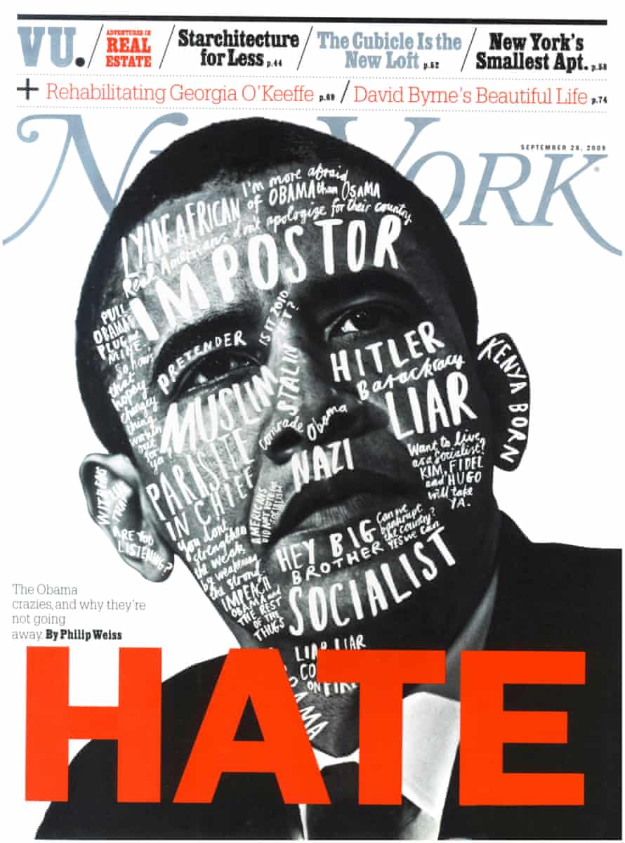 Obama crazies … New York magazine’s 28 September 2009 issue.