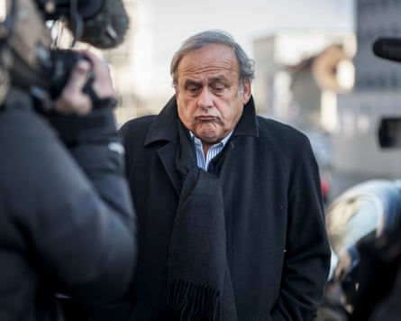 Michel Platini is the centre of media attention after his Swiss court case