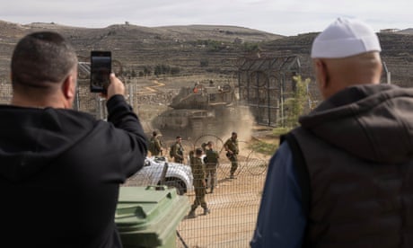 Israeli military organises tourist tours of newly occupied Syrian territory