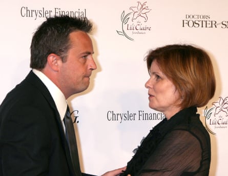 Perry with his publicist Lisa Kasteler-Calio in 2008