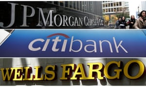 JP Morgan Chase, the US banks Wells Fargo, Citi and Bank of America dominate financing for fossil fuels, accounting for nearly a third of the £2.2tn.