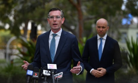 NSW premier Dominic Perrottet and treasurer Matt Kean