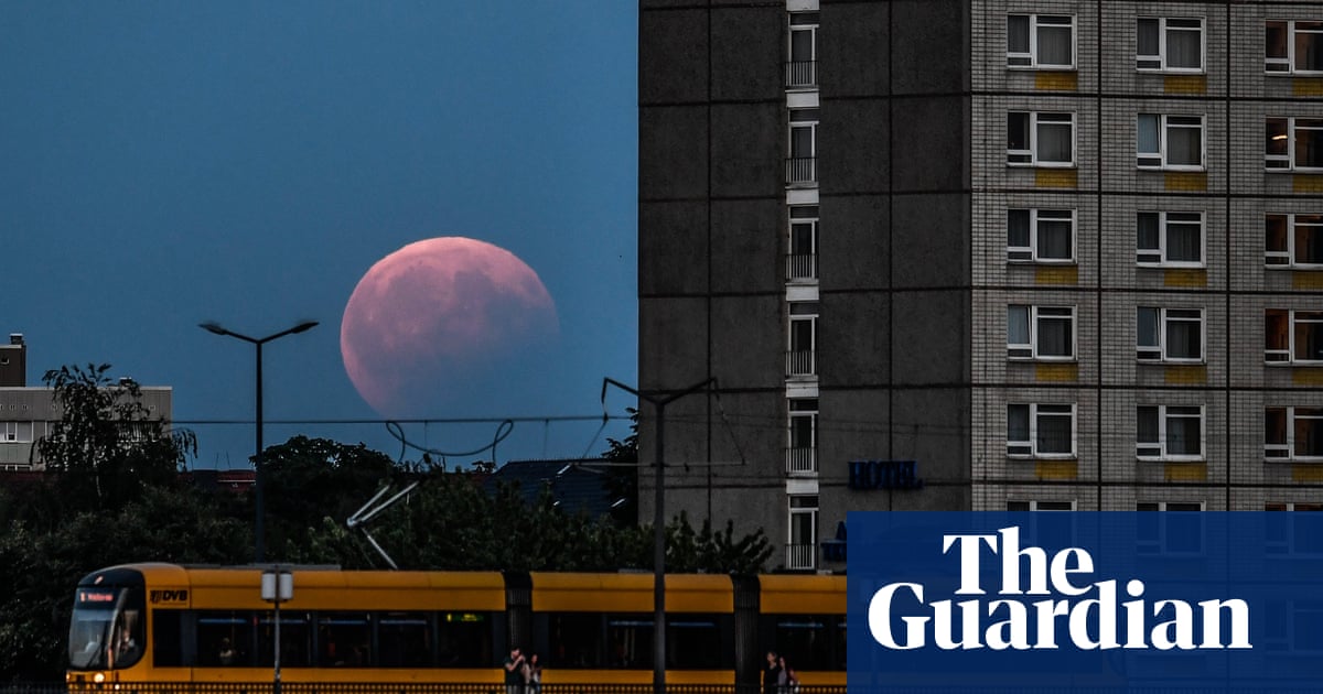 The sturgeon full moon in partial eclipse in pictures Science The