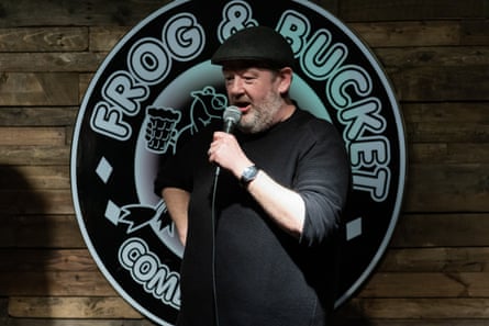 Johnny Vegas performing at the Frog and Bucket.