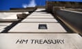 view of the UK Treasury