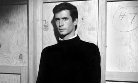 Anthony Perkins as well-adjusted hotelier Norman Bates in Psycho
