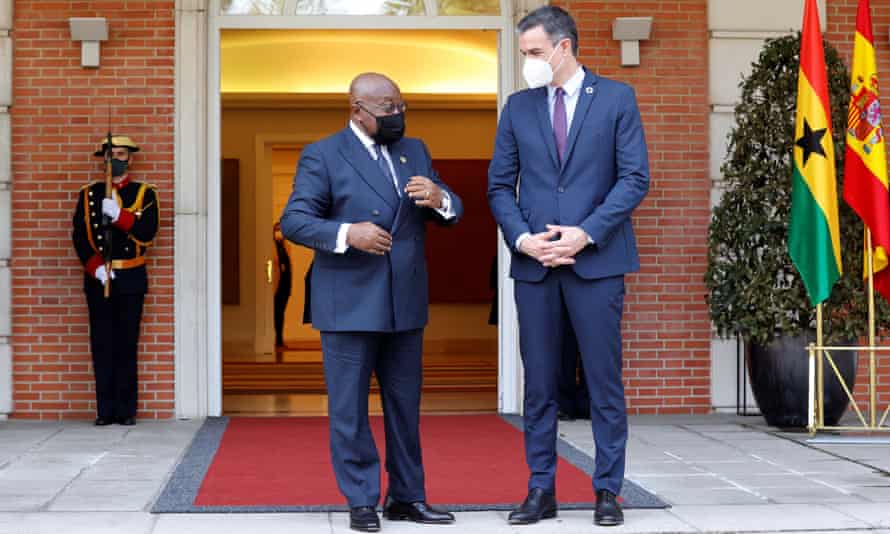 Nana Akufo Addo and Pedro Sánchez