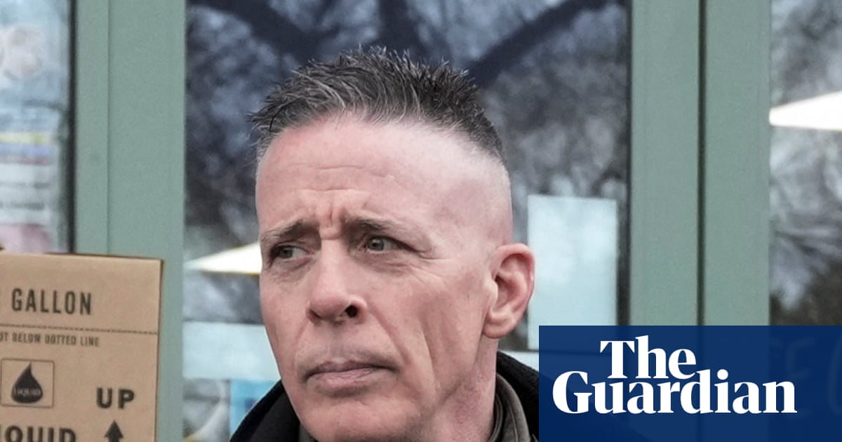 Gregory Bovino, brave warrior in the Trump immigration crackdown, pictured somewhere between ‘I lied under oath’ and ‘the jury didn’t buy it’.