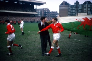 15 April 1967: Gareth Edwards walks out to play his first 5 Nations match for Wales on home soil