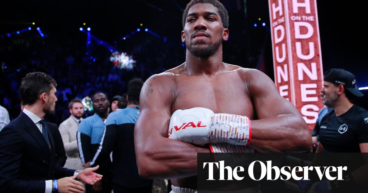 Job done and better days to come for Anthony Joshua on odd Arabian night