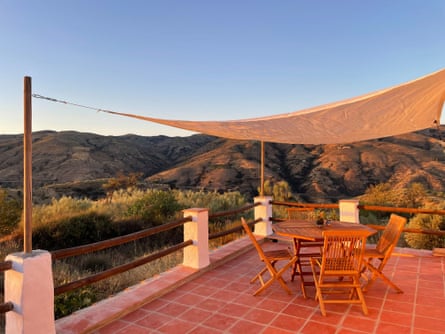 The retreat sits in an idyllic valley in the Alpujarras.