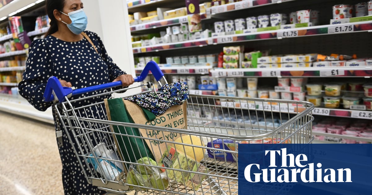 Average UK food bill rises by £454 a year as grocery inflation nears 14-year high