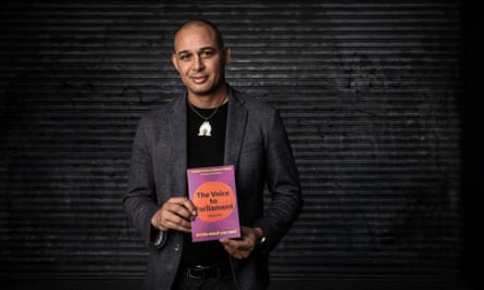 Thomas Mayo is Kaurareg Aboriginal and Kalkalgal, Erubamle Torres Strait Island man and has co-authored a book with journalist and TV presenter Kerry O’ Brien titled -The Voice to Parliament Handbook, Sydney, Australia, 16 May 2023