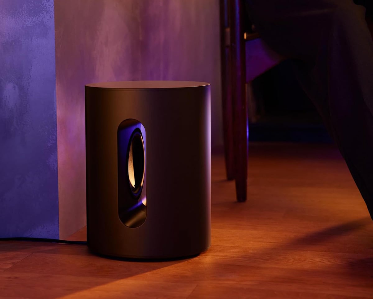 Sonos Sub Mini - Black - Compact Wireless Subwoofer
