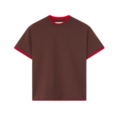 Demossa Tina Brown & Red T-shirt.