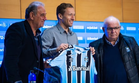 Lucas Leiva est retourné dans son club d'enfance, Grêmio, cet été.