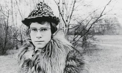 Psychedelic explorer … Elton John in 1968.