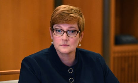 Australia’s new foreign minister, Marise Payne