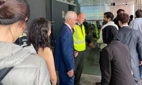 Malcolm Turnbull at University of Sydney