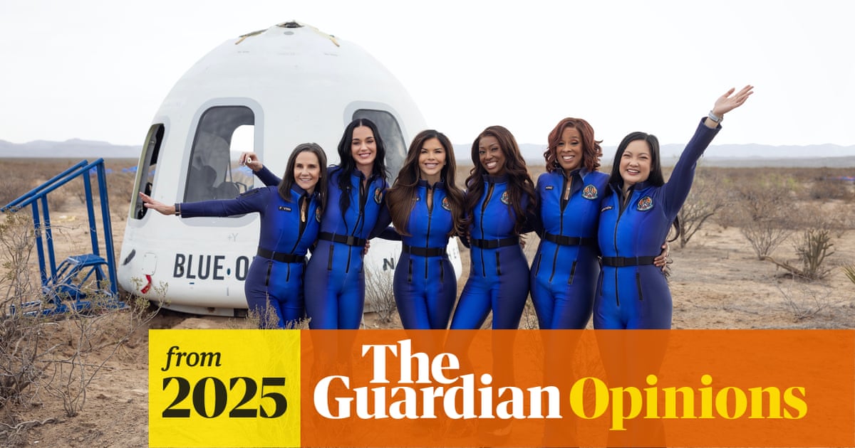 The Blue Origin flight showcased the utter defeat of American feminism | Moira Donegan