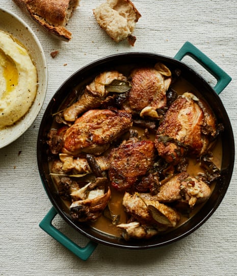 Chicken in wine and torta figassa: Rachel Roddy's recipes for an ...